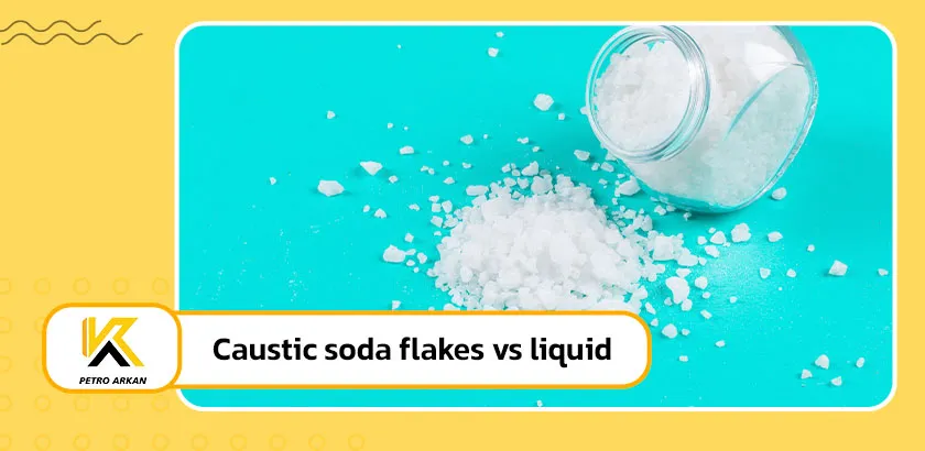 Caustic soda flakes vs liquid
