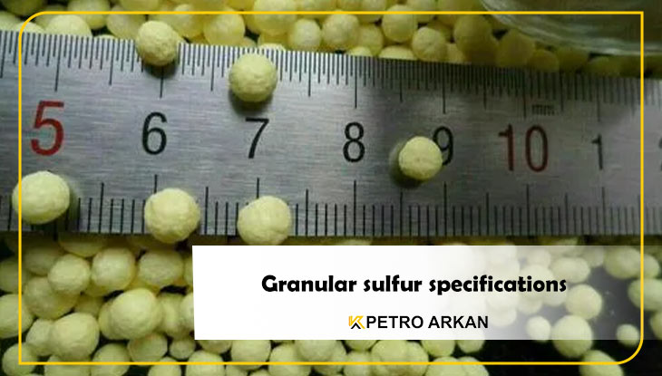 Granular sulfur specifications