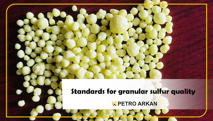Standards for granular sulfur quality