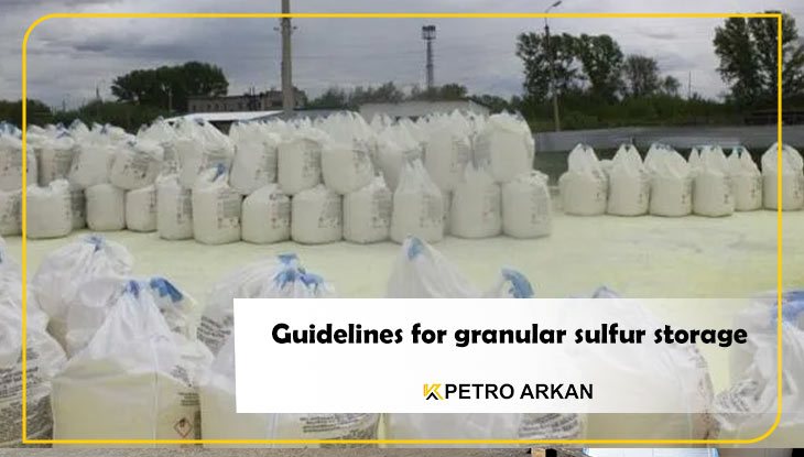 Guidelines for granular sulfur storage