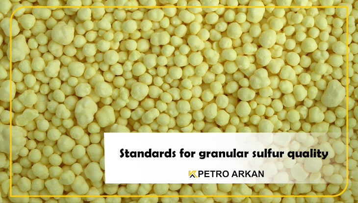 Granular sulfur certification requirements