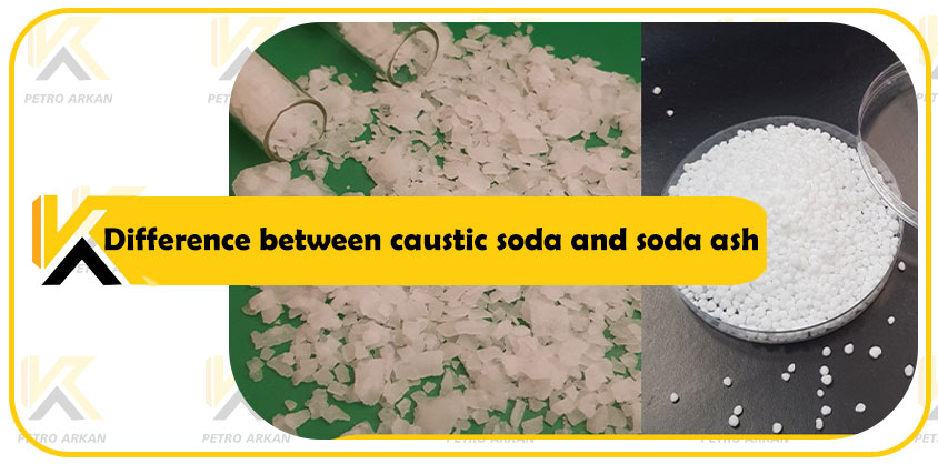 Difference between caustic soda and soda ash