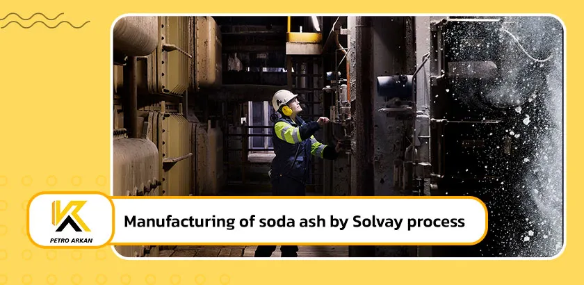 Manufacturing of soda ash by Solvay process