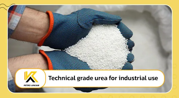 Technical grade urea for industrial use