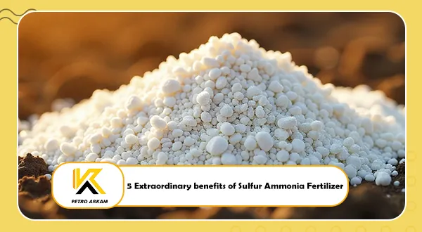 Sulfur ammonia fertilizer